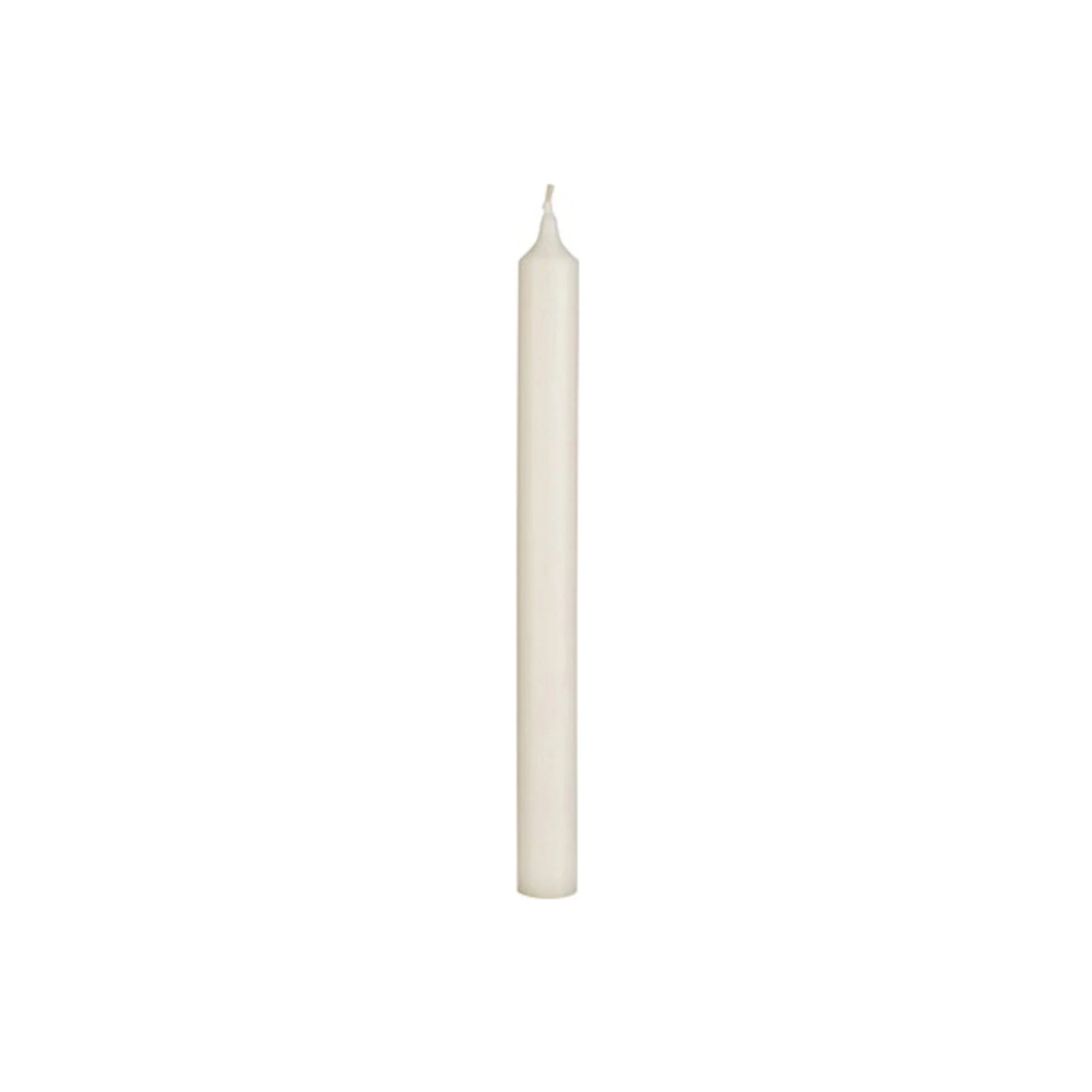 Paraffin-Stabkerzen Weiß (25 cm) – Zeitlose Festtags-Kerzen im 4er-Set