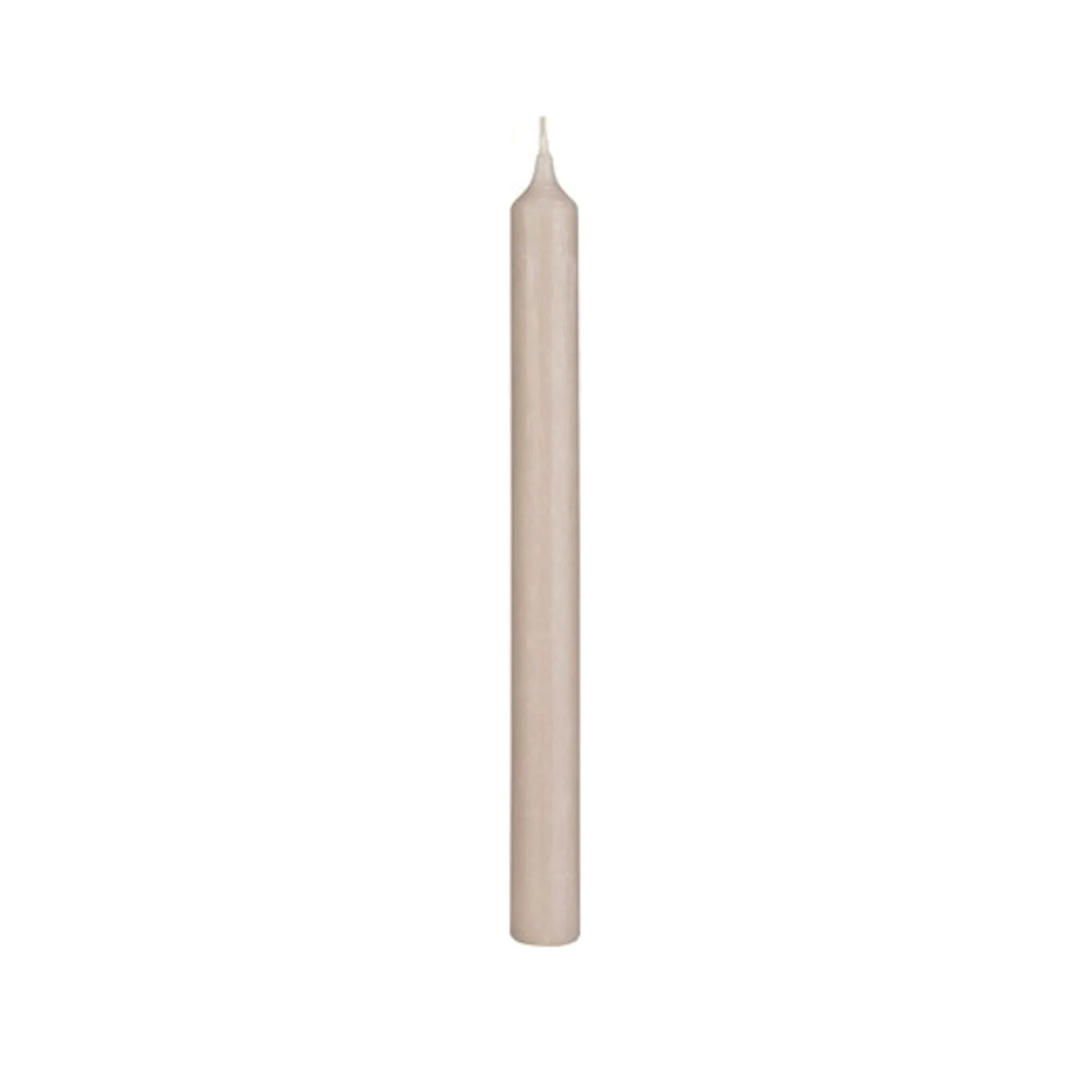 Paraffin Taper Candles, Cream, Wax, 25,0 cm, 4 pcs