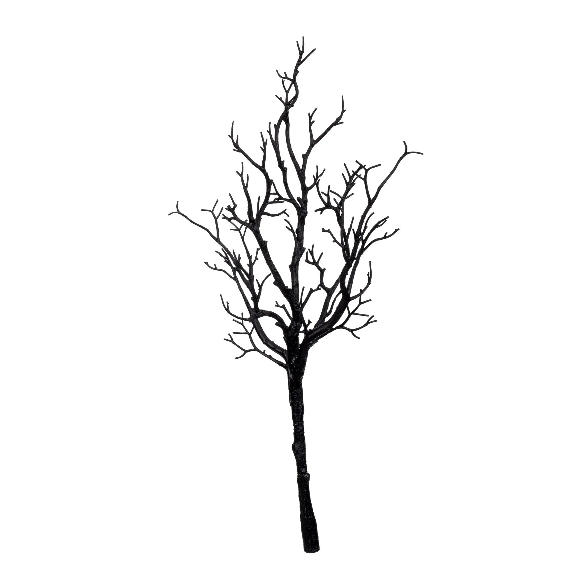 Deko-Zweig in Schwarz – Moderner Kunstzweig (64 cm) für Vasen ab 24,5 cm