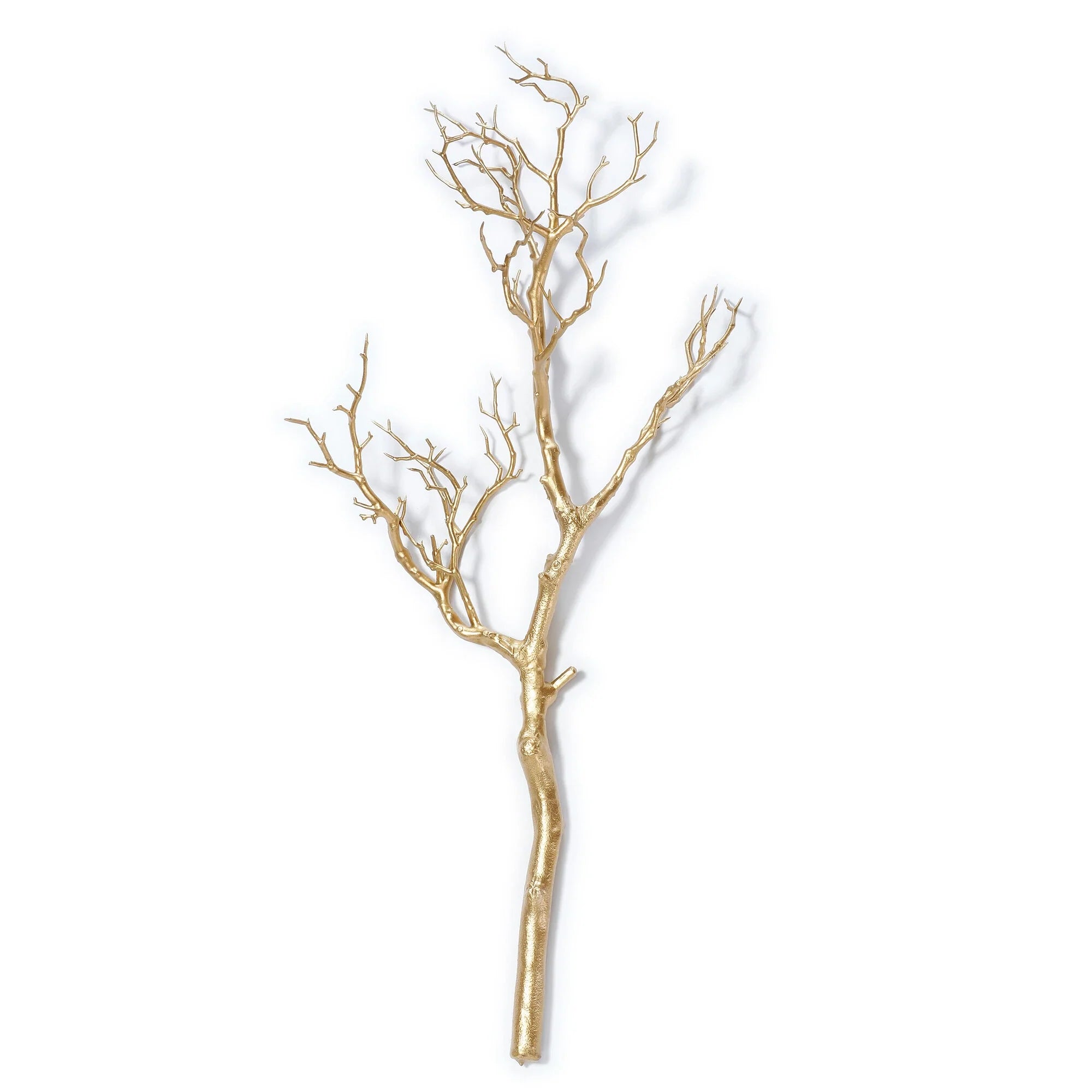 Deko-Zweig in Gold – Festlicher Kunstzweig (70 cm) für Vasen ab 24 cm