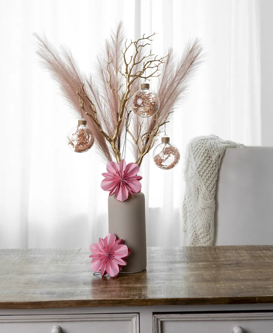 Minimalistisches Deko-Bundle „Beige S“ – 6-teiliges Komplett-Set in Creme, Soft Pink & Gold