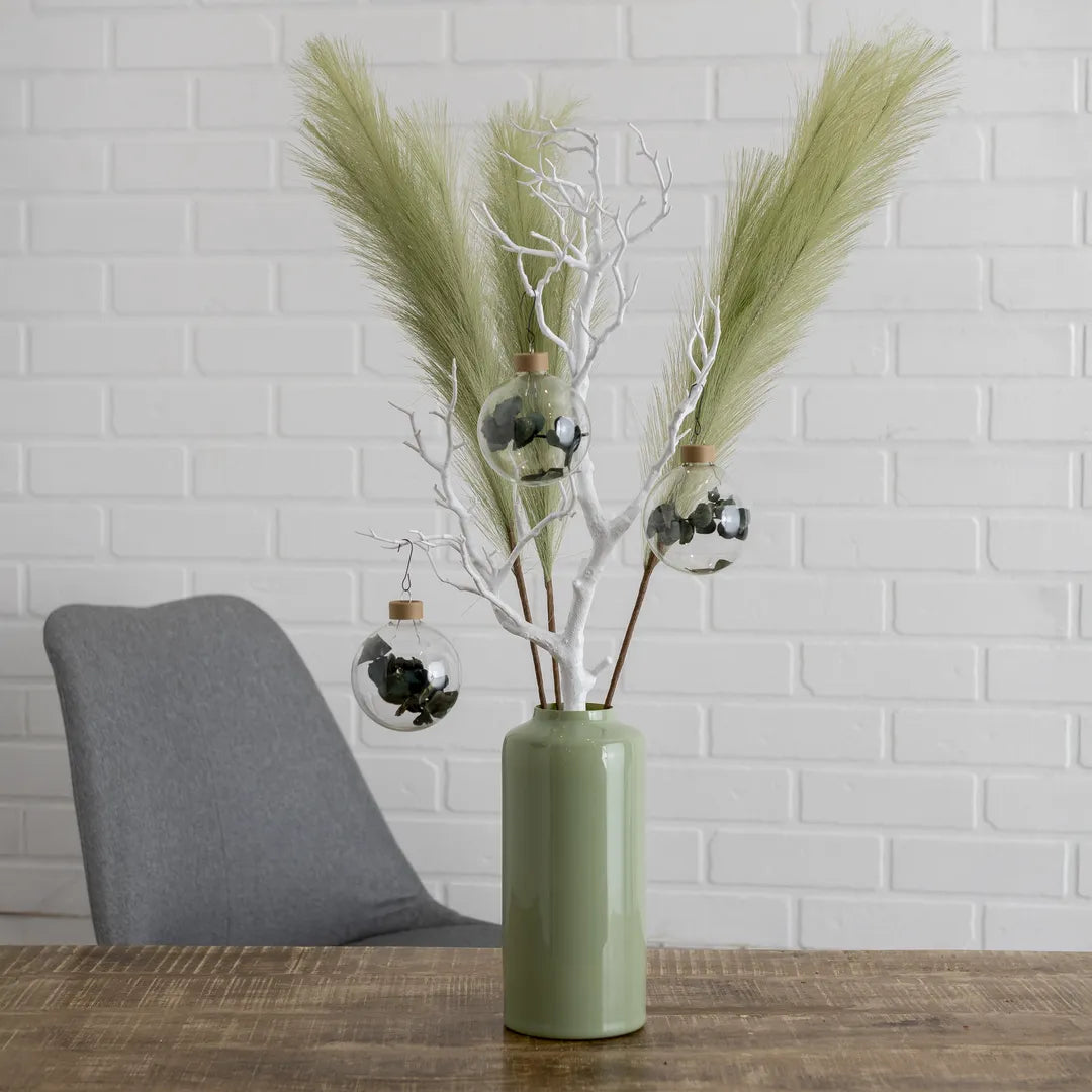 Minimalist Décor Set “Sage S” – 6 pcs Compact Set in Sage Green and Matte Cream