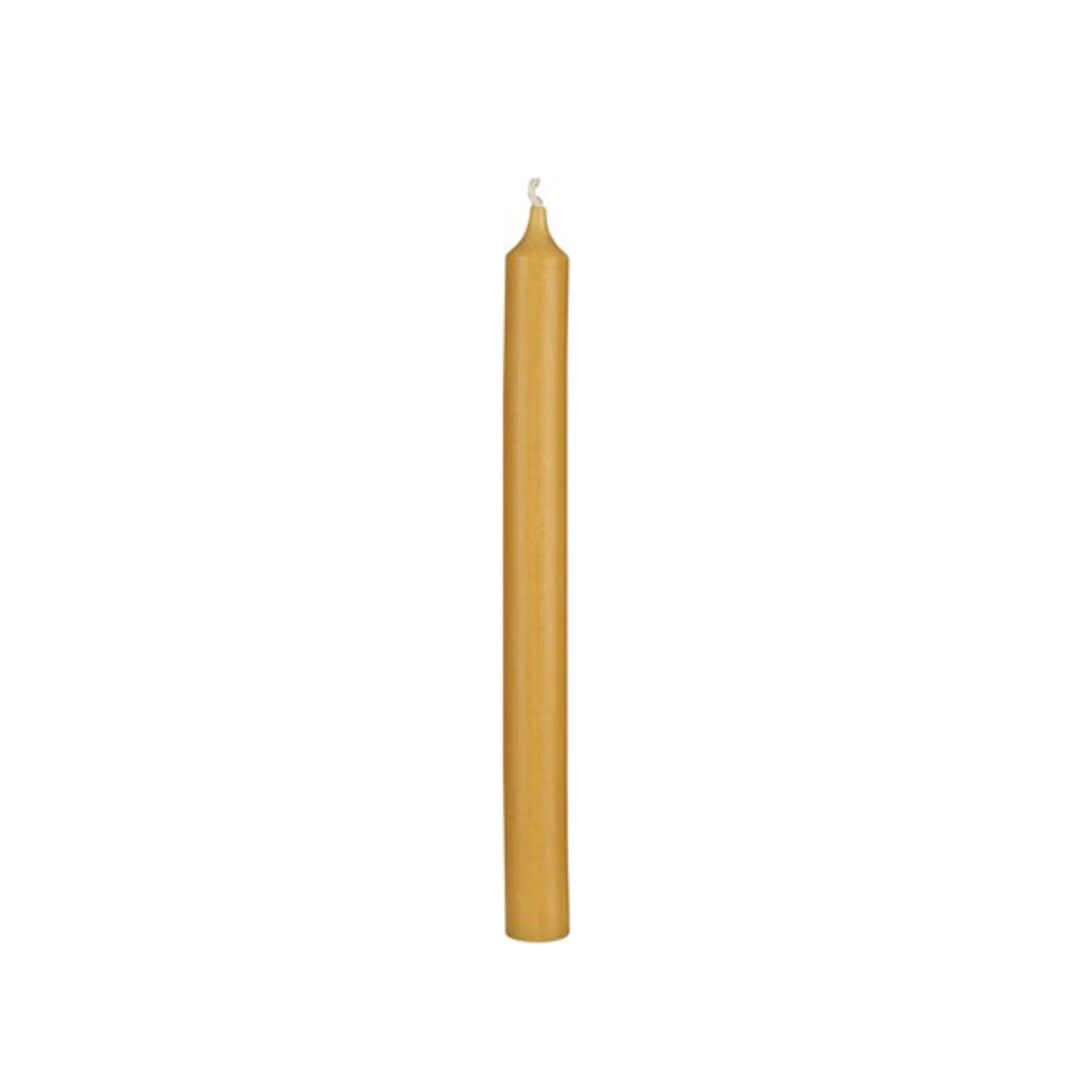 Paraffin Taper Candles, Yellow, Wax, 25,0 cm , 4 pcs