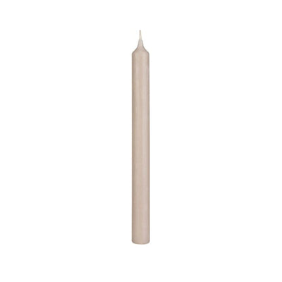 Paraffin Taper Candles, Cream, Wax, 25,0 cm, 4 pcs