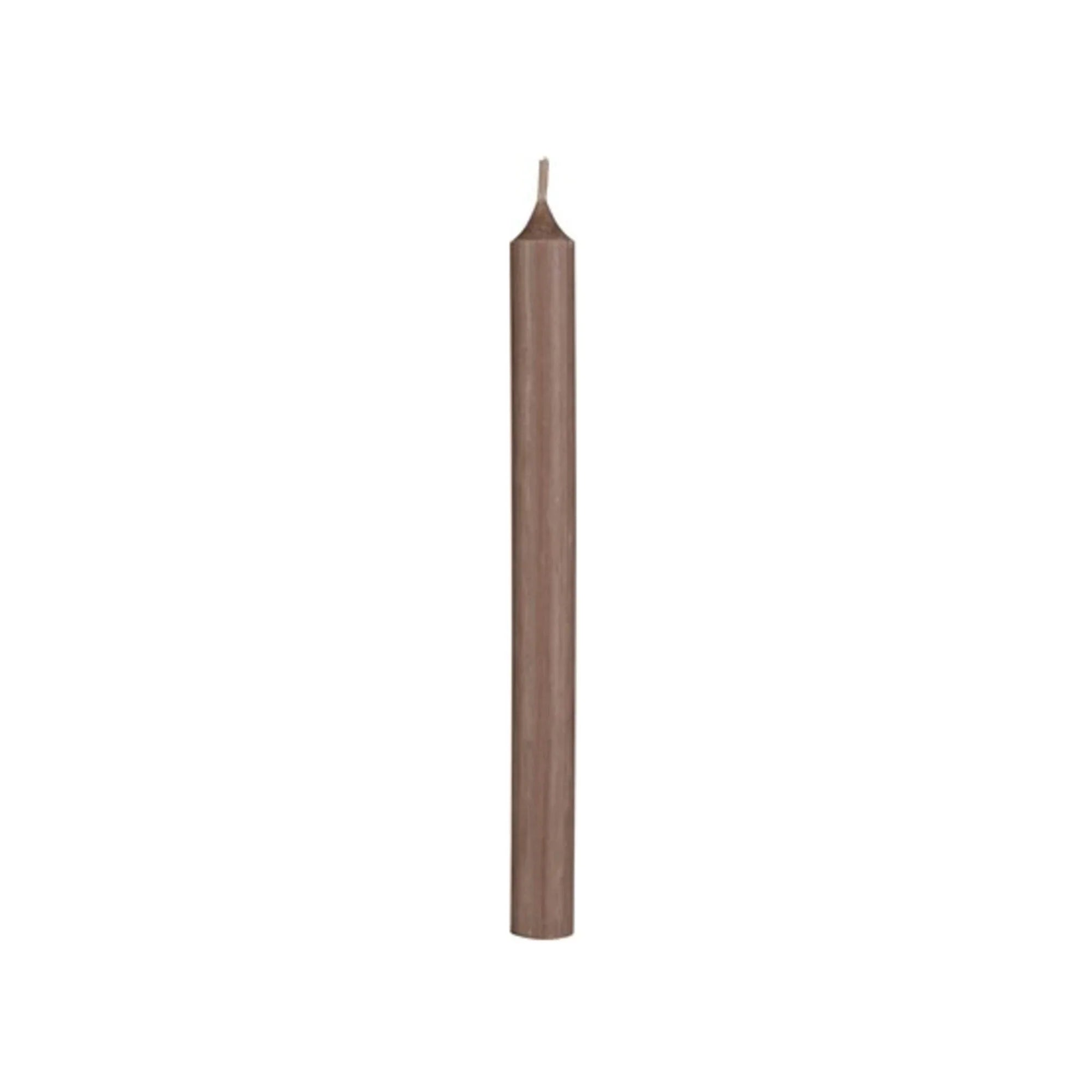 Paraffin Taper Candles, Beige, Wax, 25,0 cm 4 pcs