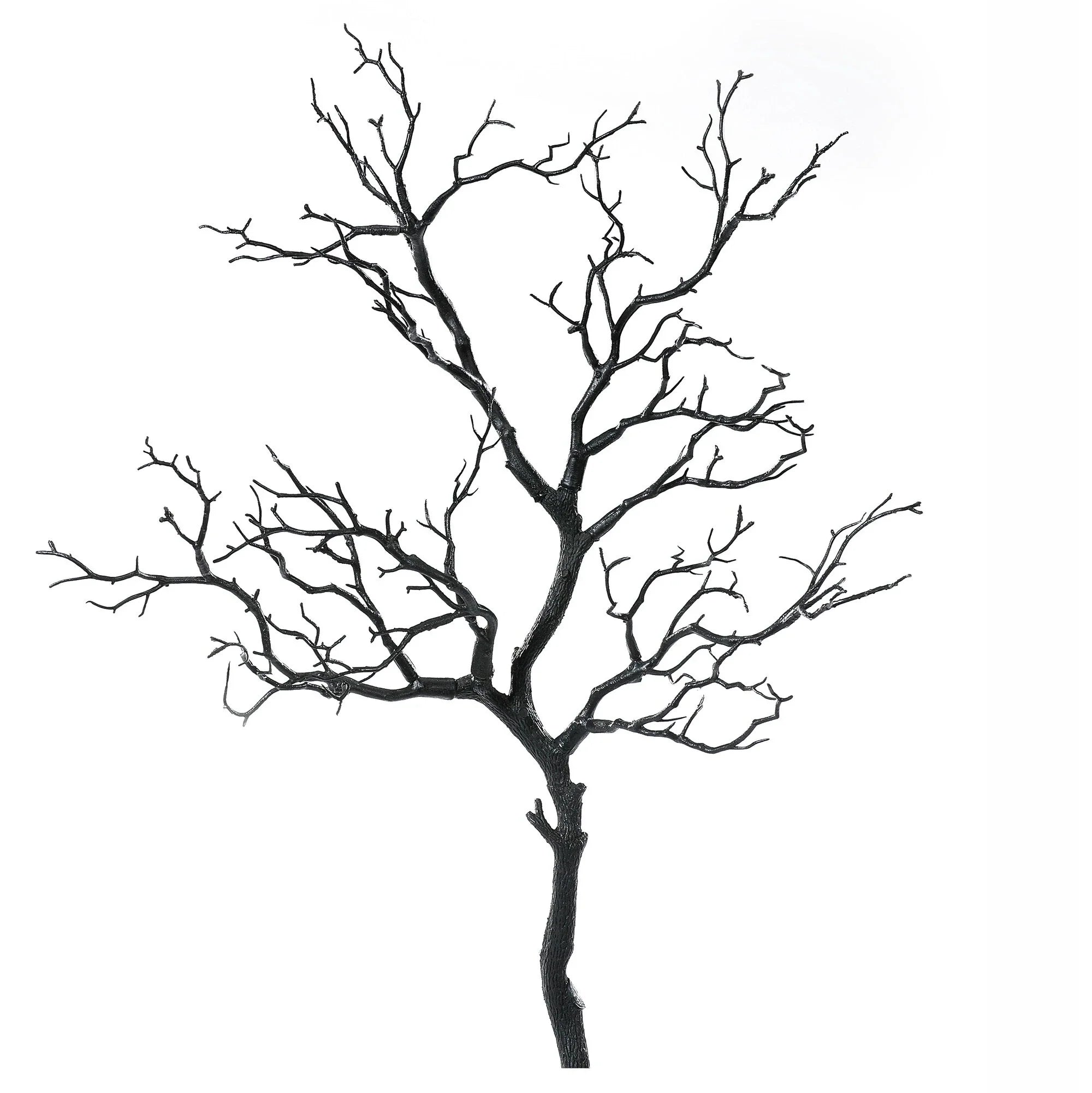 Large Decorative Branch, Black, Synthetic, 75 cm