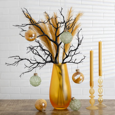Premium Décor Set “Yellow M” – 9 pcs Complete Set in Sunny Yellow, Honey and Elegant Sage